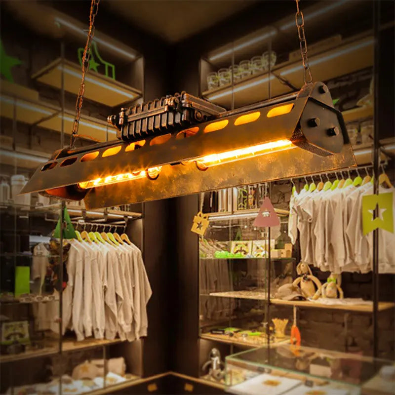 Retro Industrial Loft Style Pendant Light for Bar Café