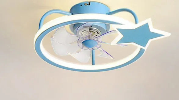 Smart Ceiling Fan with Lights and Remote Control