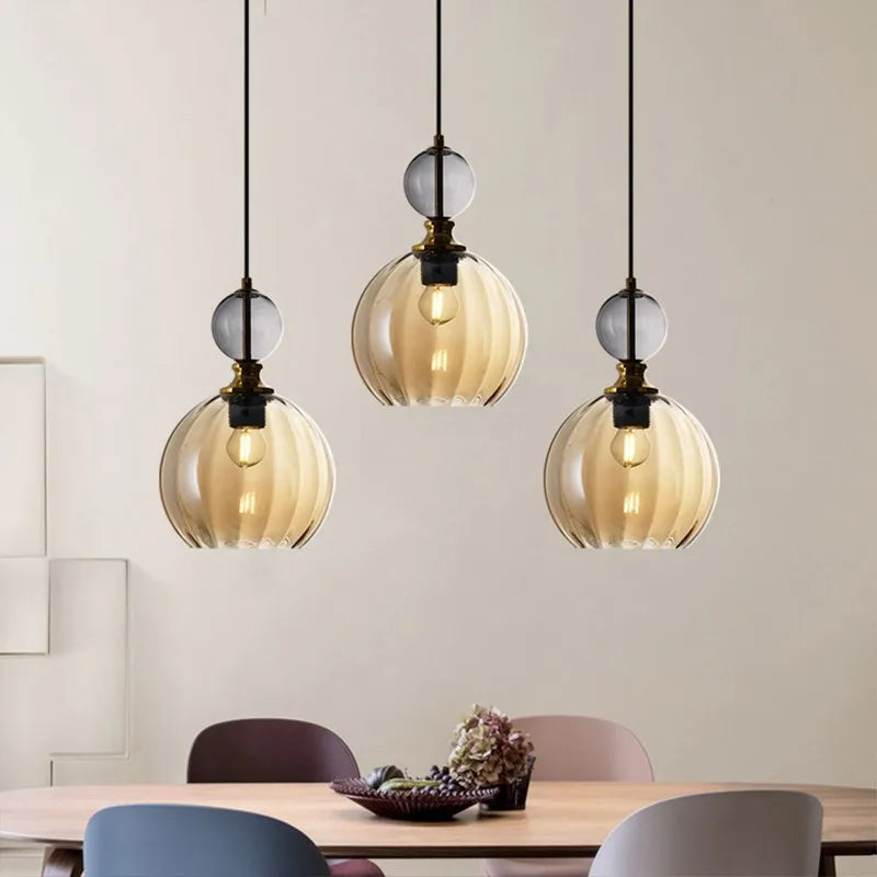Nordic LED Glass Pendant Light