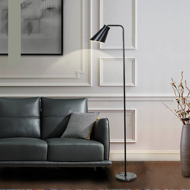 Minimalist Scandinavian LED Floor Lamp for Indoor Decor