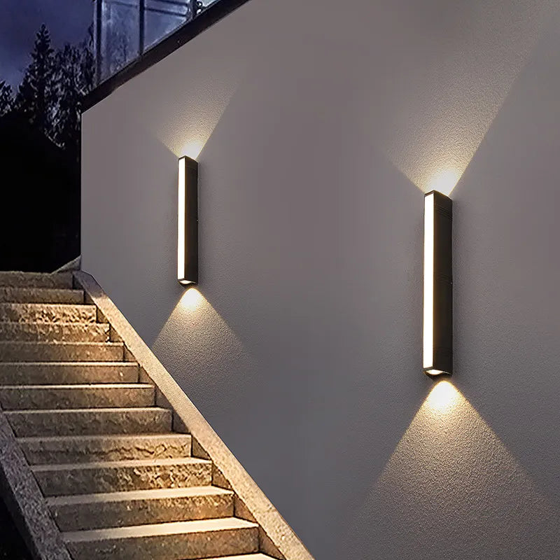 Modern Waterproof LED Wall Sconce for Outdoor Use