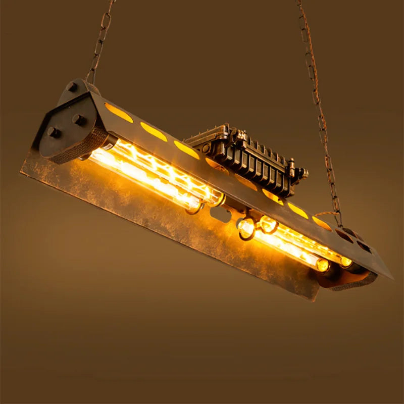 Retro Industrial Loft Style Pendant Light for Bar Café