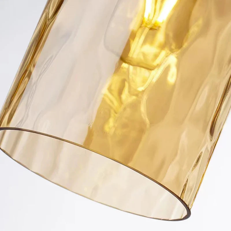 Nordic LED Glass Pendant Light for Kitchen Lighting
