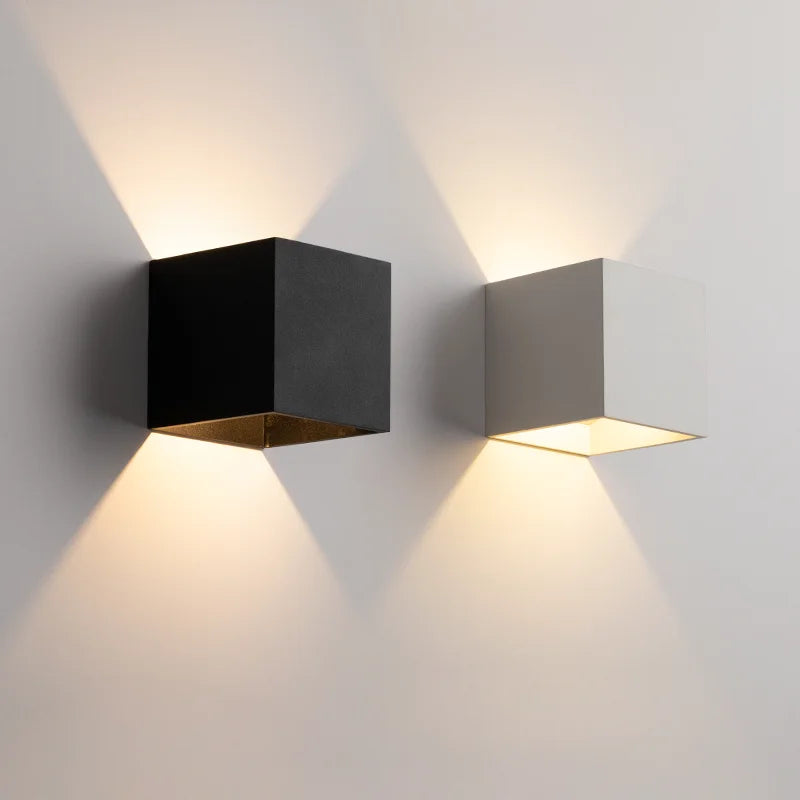 6W/12W Waterproof LED Wall Sconce for Outdoor and Indoor Use