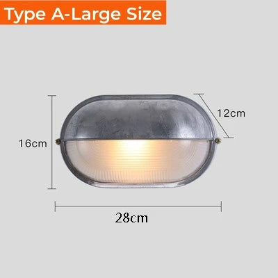 Vintage Industrial Outdoor LED Wall Sconce E27 Waterproof IP65