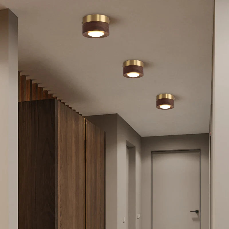 Elegant Wooden Ceiling Light Fixture for Stylish Home Decor