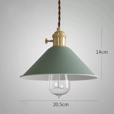 Nordic Colored Macaron LED Pendant Light - Simple Iron Chandelier for Home Decor