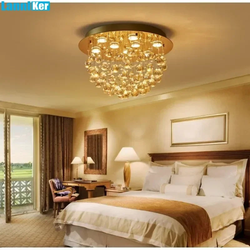 Modern Crystal Chandelier for Elegant Indoor Lighting