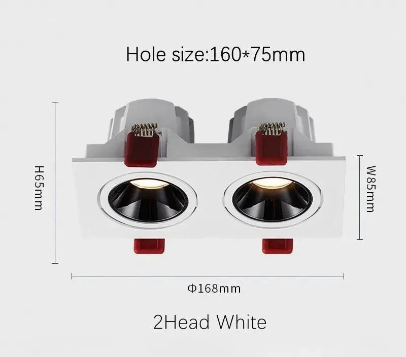 Adjustable LED Integrated Spotlight Ceiling Light