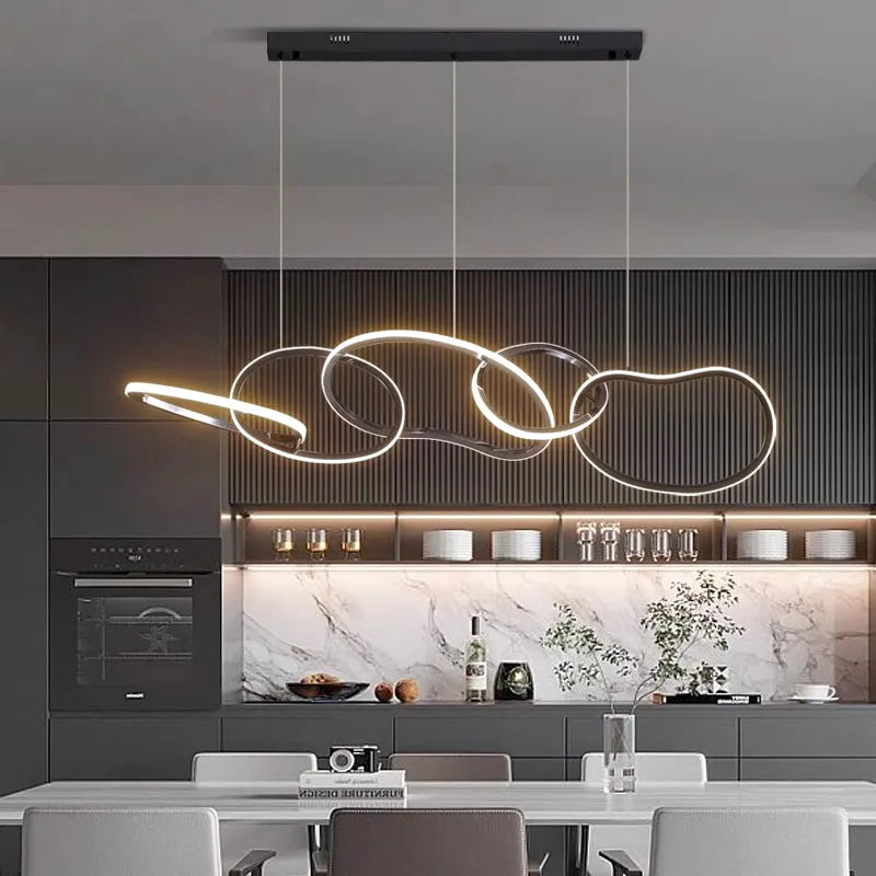 Modern Pendant Chandeliers for Living Room | Vintage Ceiling Lights for Dining Room | Indoor Lighting Suspension