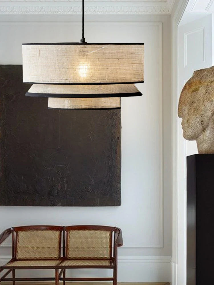 Modern Fabric Nordic Pendant Light for Interior Decor