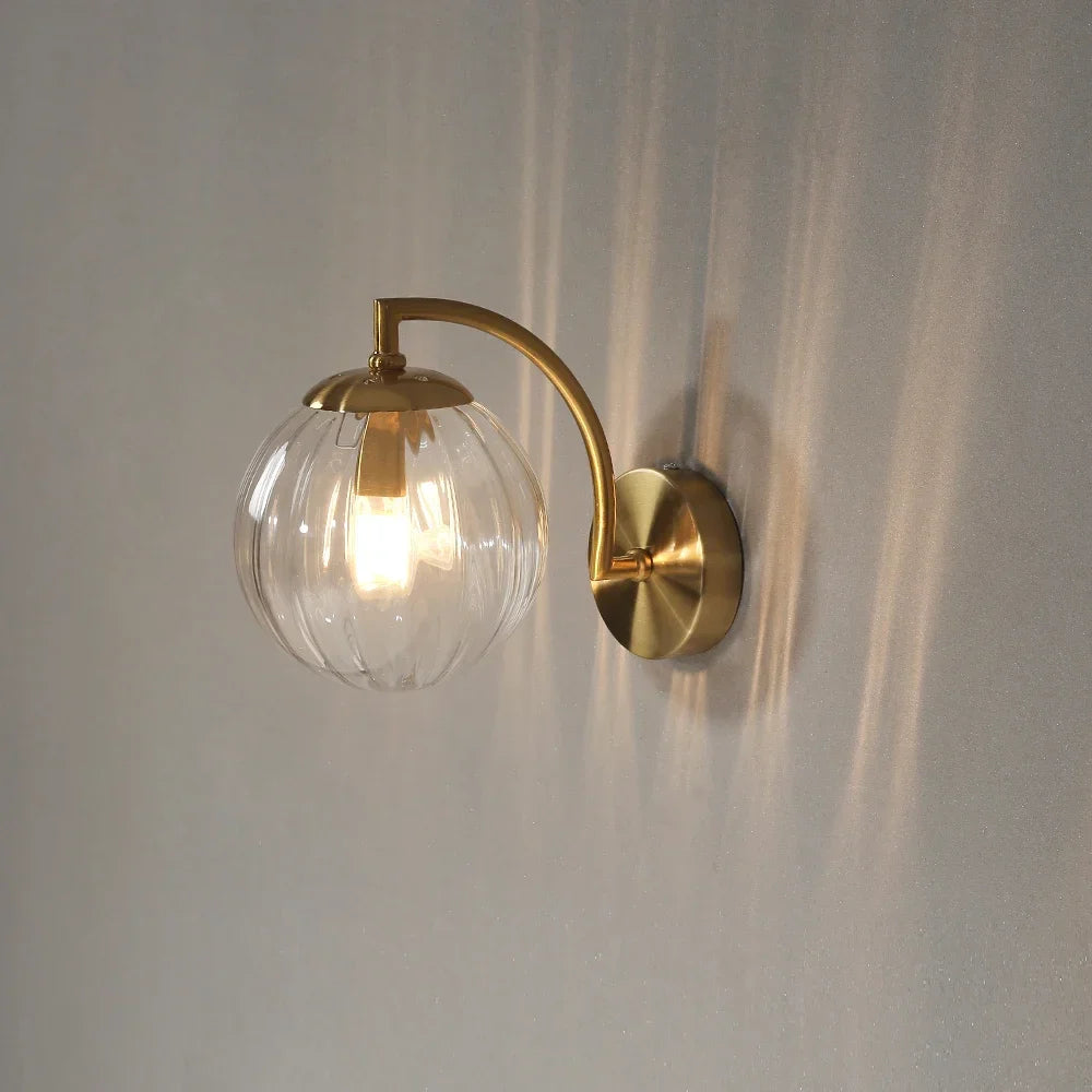 Nordic Glass LED Wall Sconce
