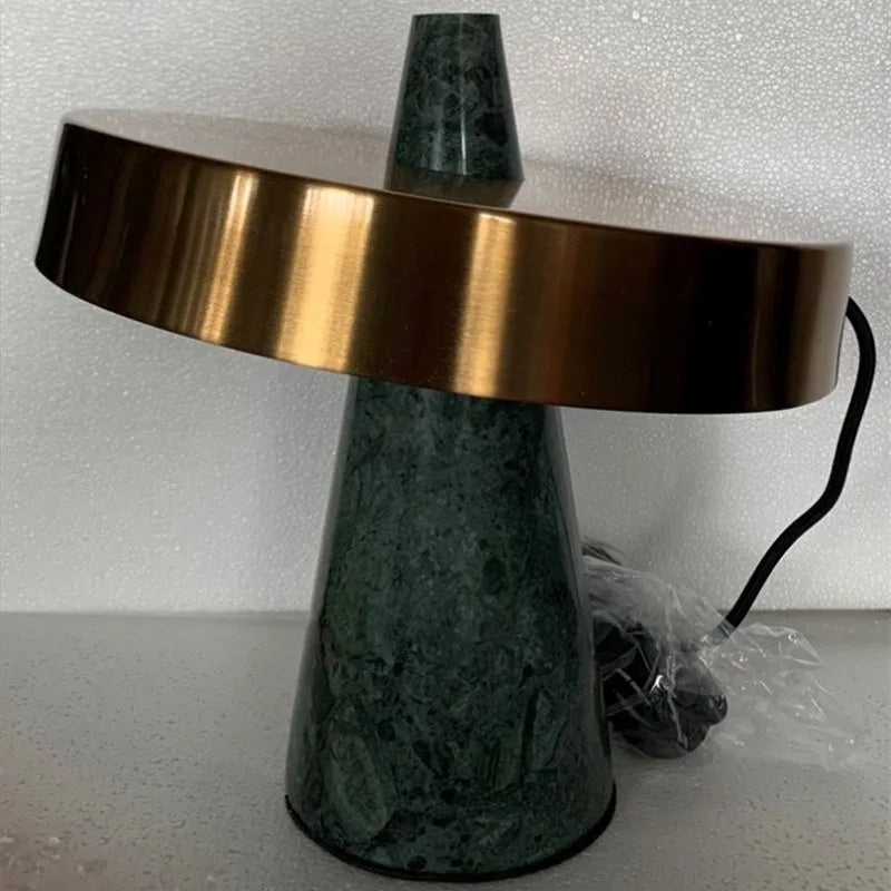 Vintage Marble Desk Lamp - Simple & Creative European Style