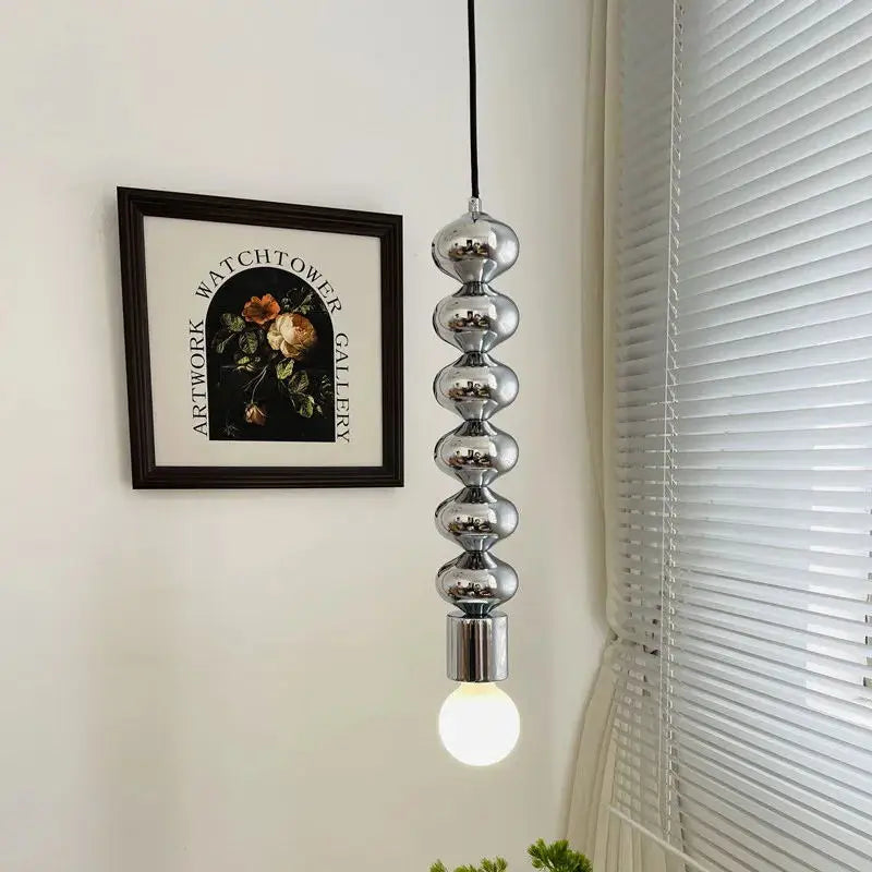Elegant Minimalist Industrial Rippled Design Table Lamp