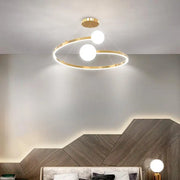 Curved Creative Minimalist Nordic Design Lighting