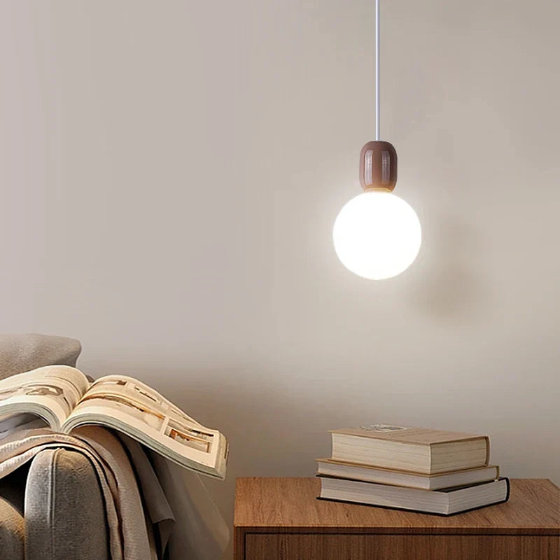 Creative Modern Minimalist Nordic Nightstand Lamp for Home