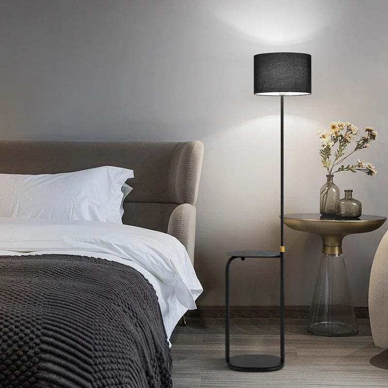 Multifunctional Minimalist Floor Lamp with Foot Switch