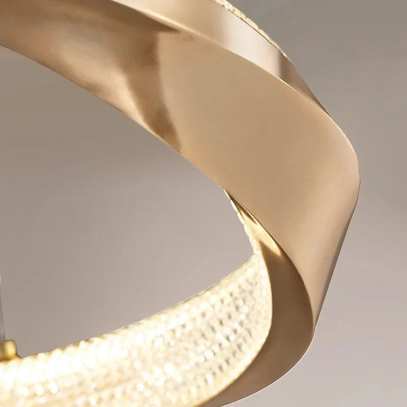 Modern Crystal LED Chandelier