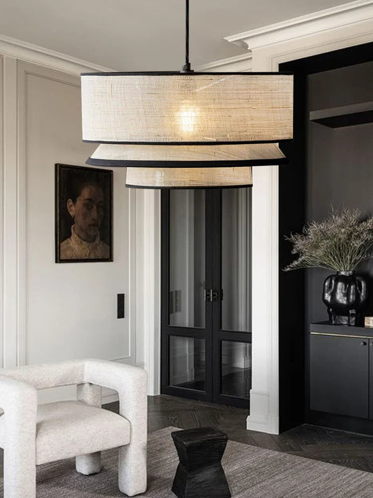 Modern Fabric Nordic Pendant Light for Interior Decor