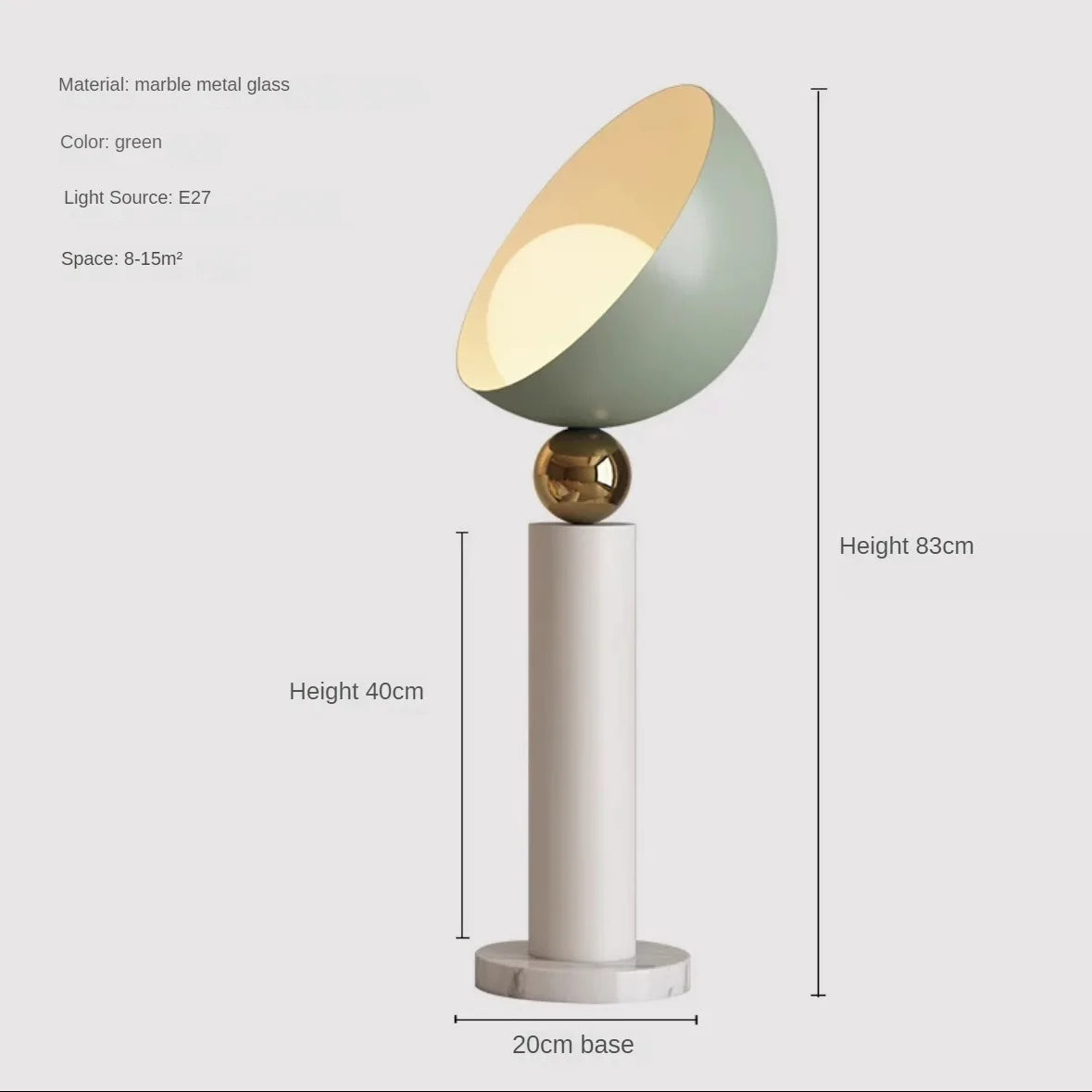 Minimalist Nightstand Lamp for a Modern and Elegant Interior