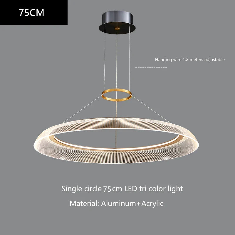 Modern Round LED Ceiling Light for Elegant and Bright Interiors