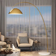 Modern Simple Arc Floor Lamp with Shade