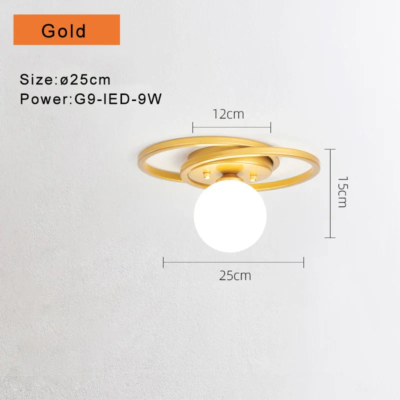 Nordic LED Ceiling Light for Indoor Lighting Chandelier