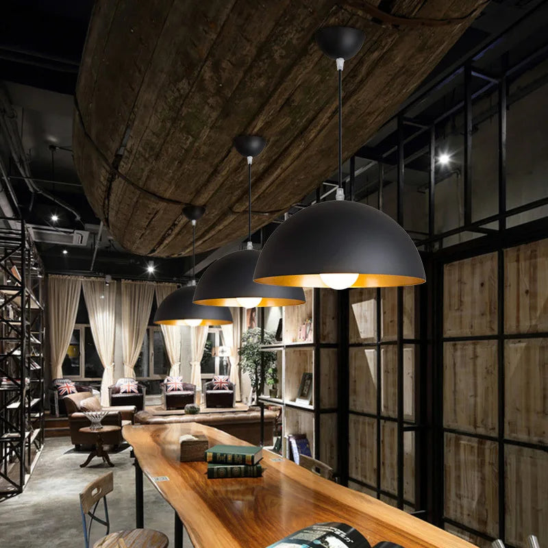 Retro Industrial LED Iron Nordic Pendant Light