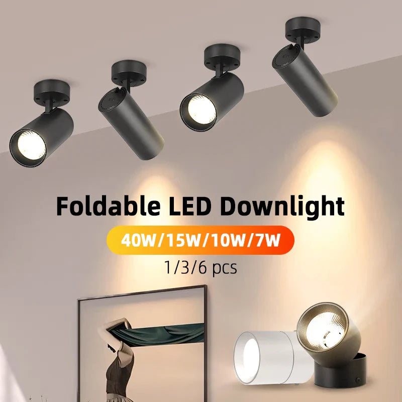Modern Surface-Mounted LED Ceiling Spot Light