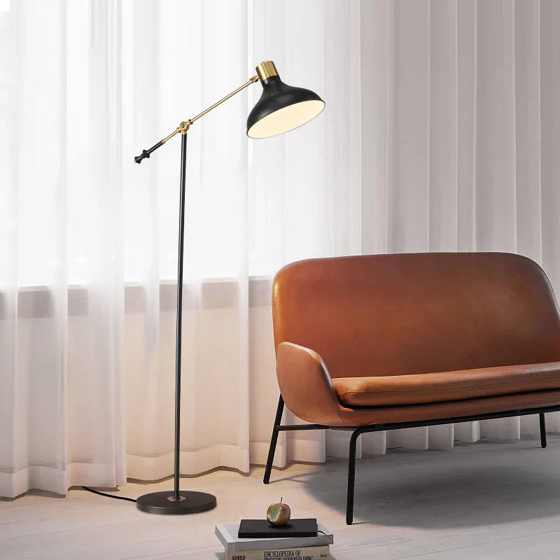 Simple Retro Floor Lamp for Indoor and Outdoor Use