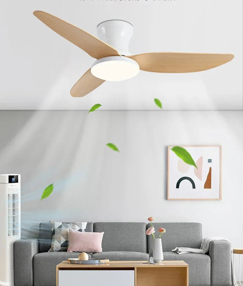Modern Ceiling Fans with DC Motor and Remote Control