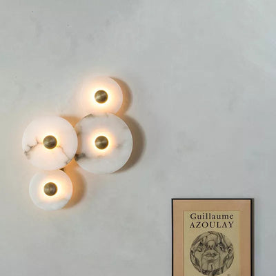 Natural Marble LED Wall Sconce