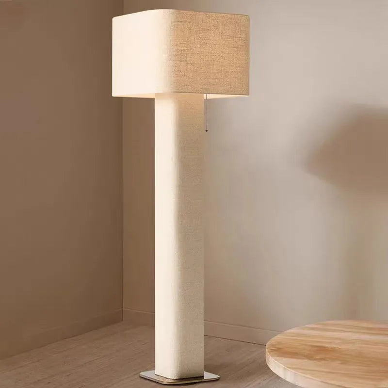 Hensley Wabi Sabi Artistic Fabric Floor Lamp for Home Decor