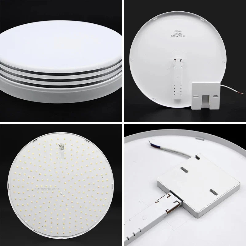Ultra-Slim Modern LED Round Ceiling Light for Indoor Lighting