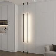 Modern Black LED Floor Lamp for Indoor Use (SET OF 2)