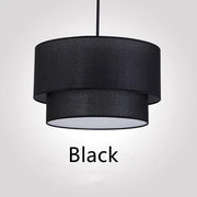 Modern Pastoral Linen Fabric Pendant Light