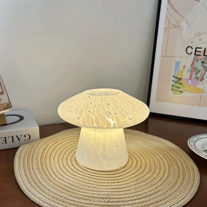 Creative LED UFO Nightstand Lamp with Adjustable Brightness