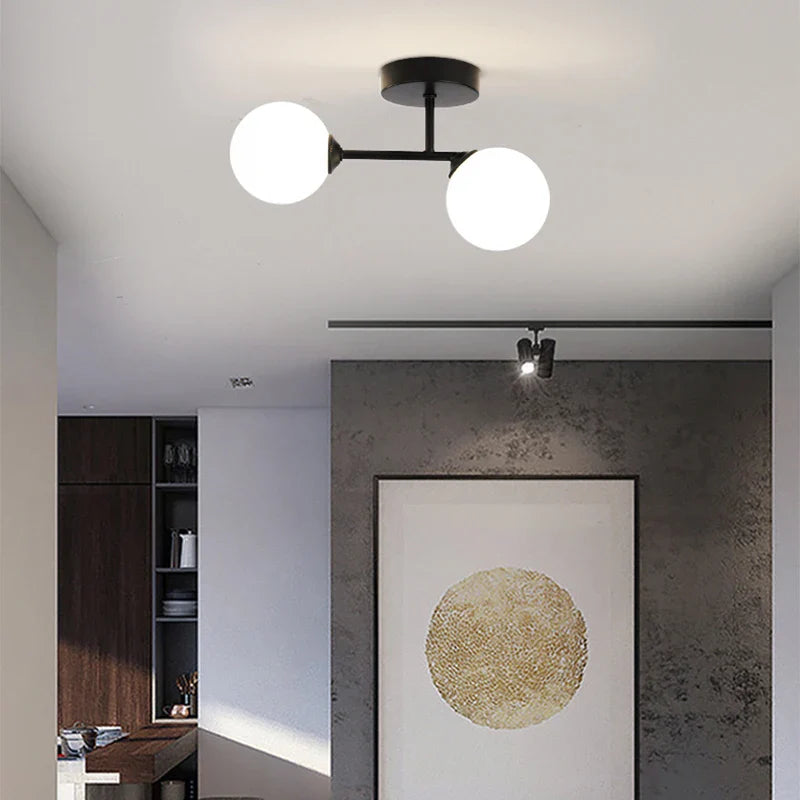Nordic Style LED Ceiling Light for Home Decor - Bedroom, Living Room, Hallway