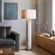 Hensley Wabi Sabi Artistic Fabric Floor Lamp for Home Decor