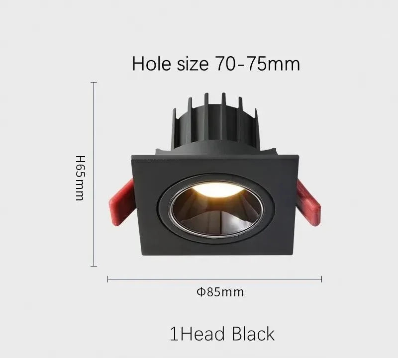 Adjustable LED Integrated Spotlight Ceiling Light