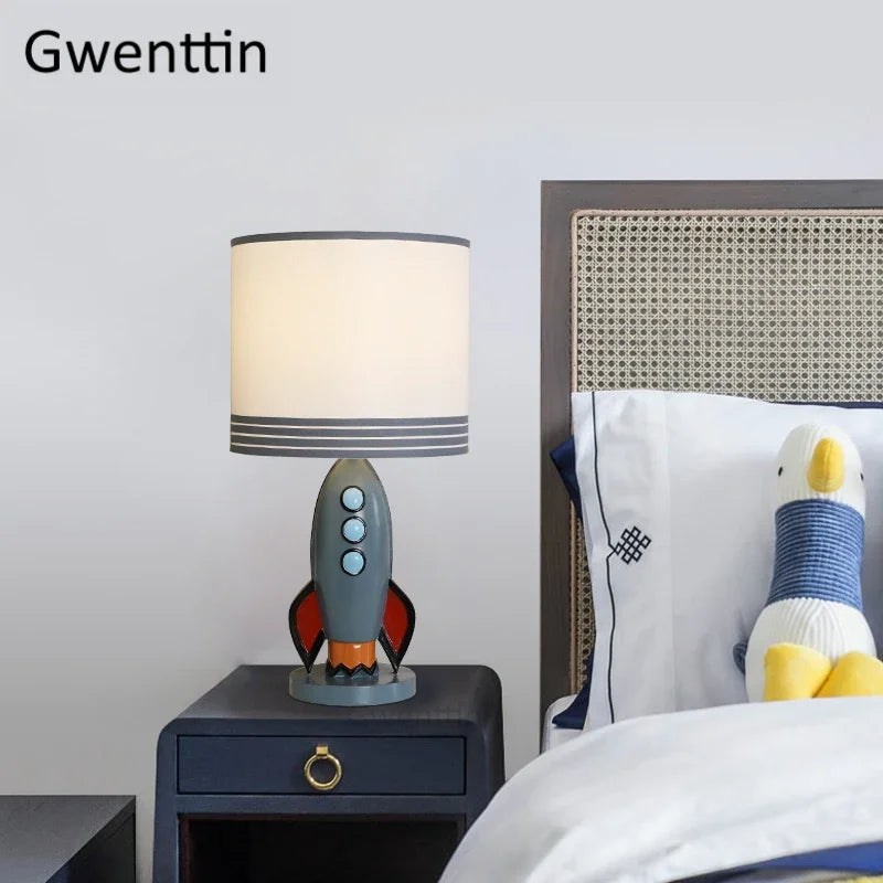 Nordic Artistic Rocket Desk Lamp - Mediterranean Decor
