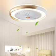 Smart Bluetooth Ceiling Fan with Light and Remote Control