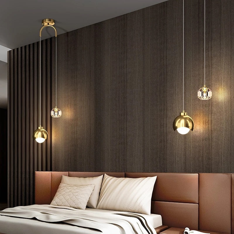 Thea Double Light Source LED Pendant Light Design