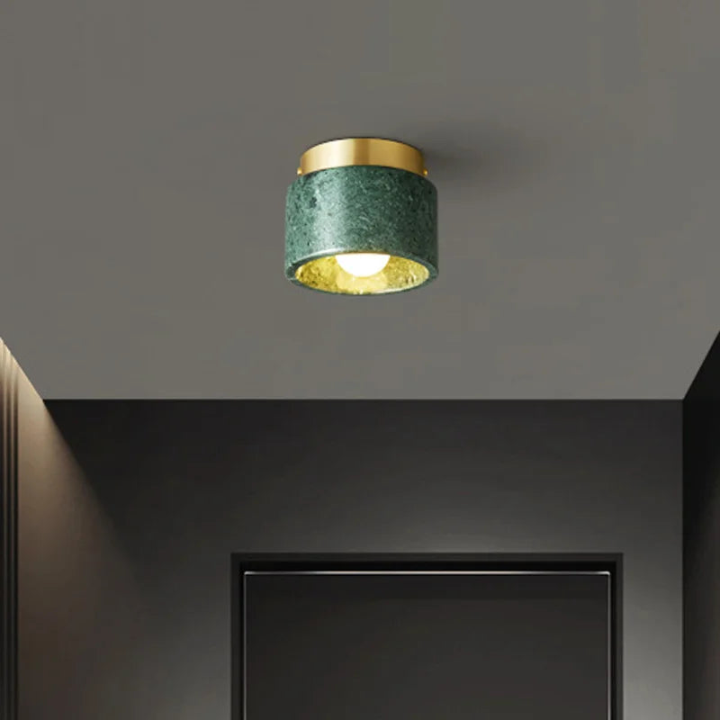 Italian Marble Ceiling Light - Decorative Fixture for Any Space