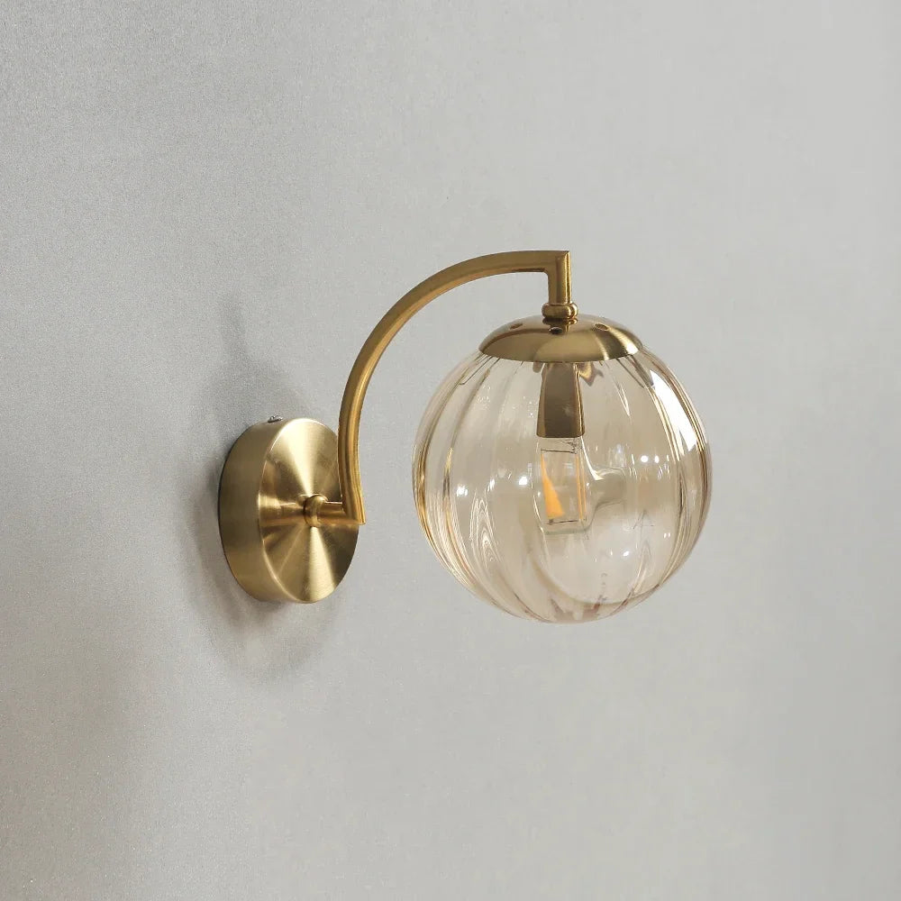 Nordic Glass LED Wall Sconce