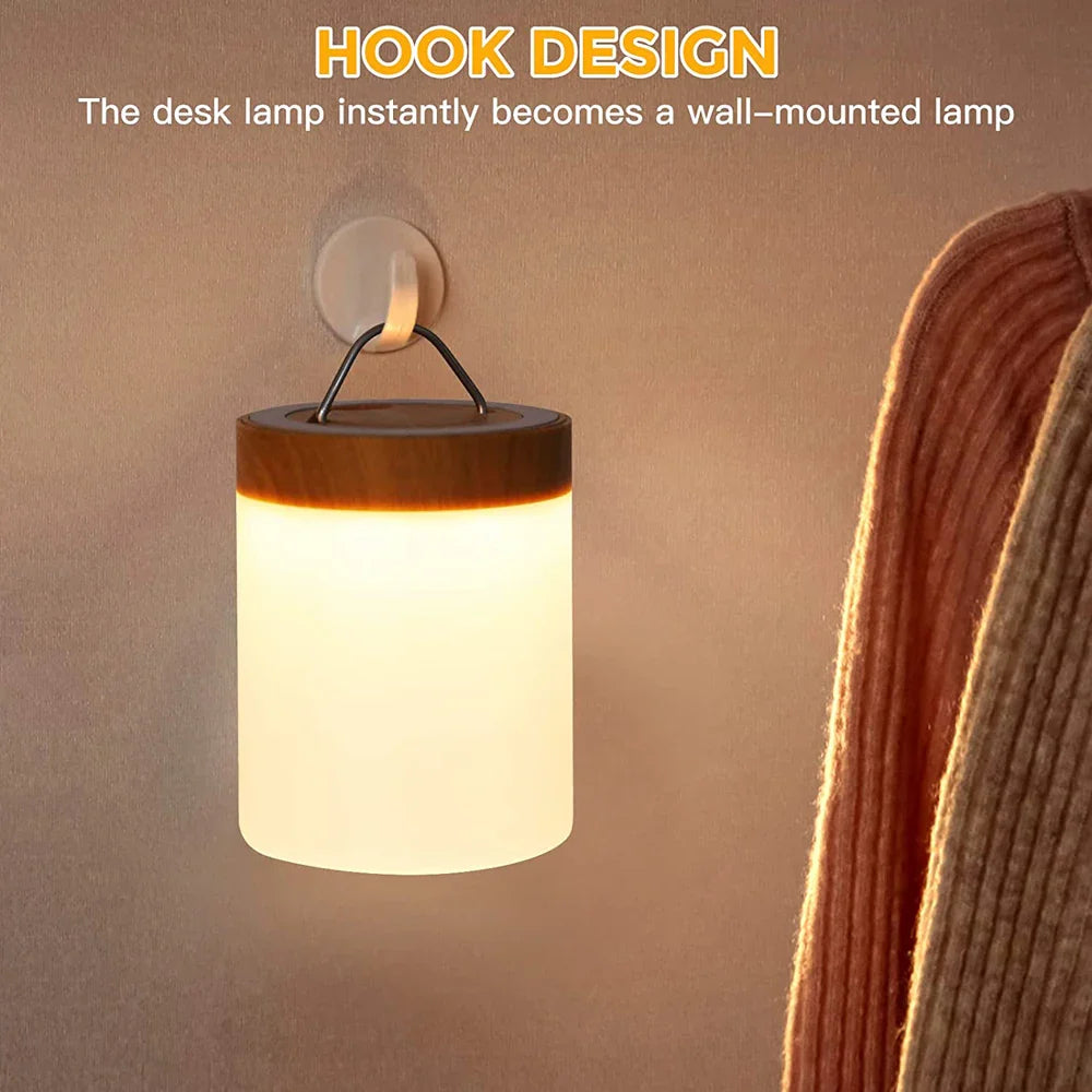 Touch-Sensitive LED Table Lamp with RGB Color Changing