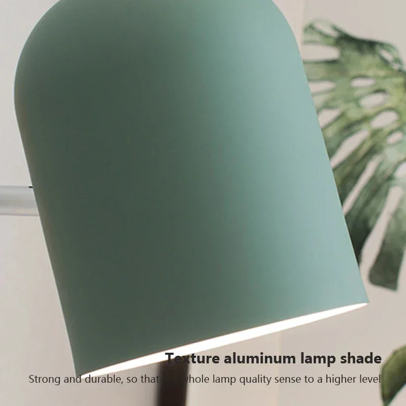 Elegant Nordic Wooden Wall Sconce for Reading Light