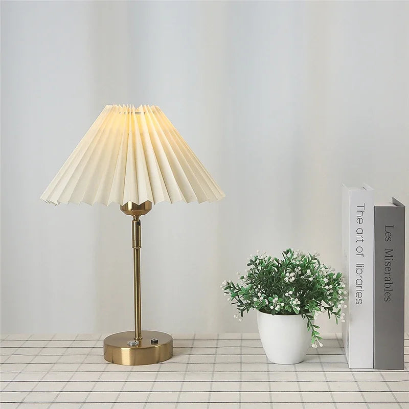 Modern Adjustable LED Desk Lamp - Retro Nordic Style