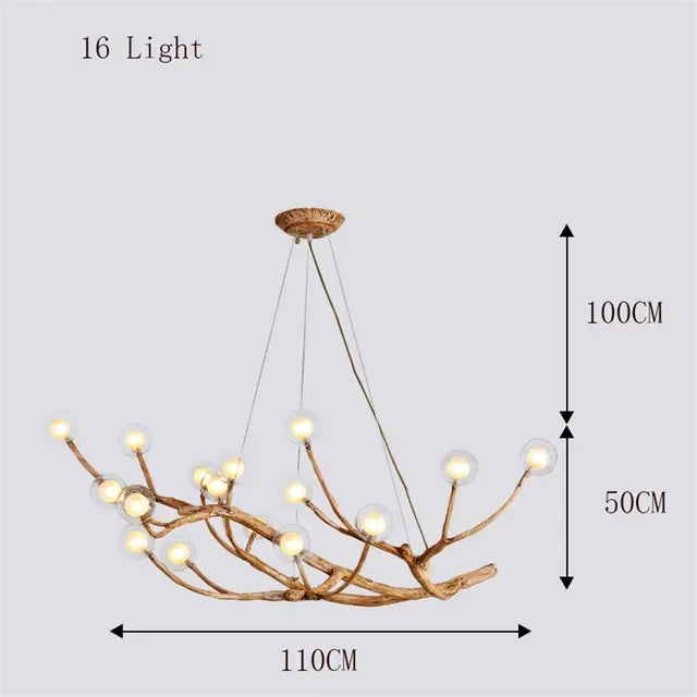 Modern Minimalist LED Chandelier for Living Room, Restaurant & Hotel