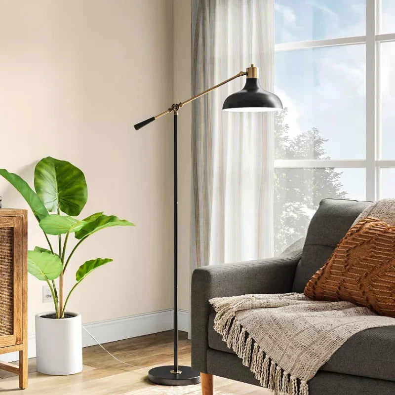 Simple Retro Floor Lamp for Indoor and Outdoor Use